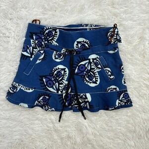 Animale blue eye boho indie mystic Fairy Y2K print mini skirt